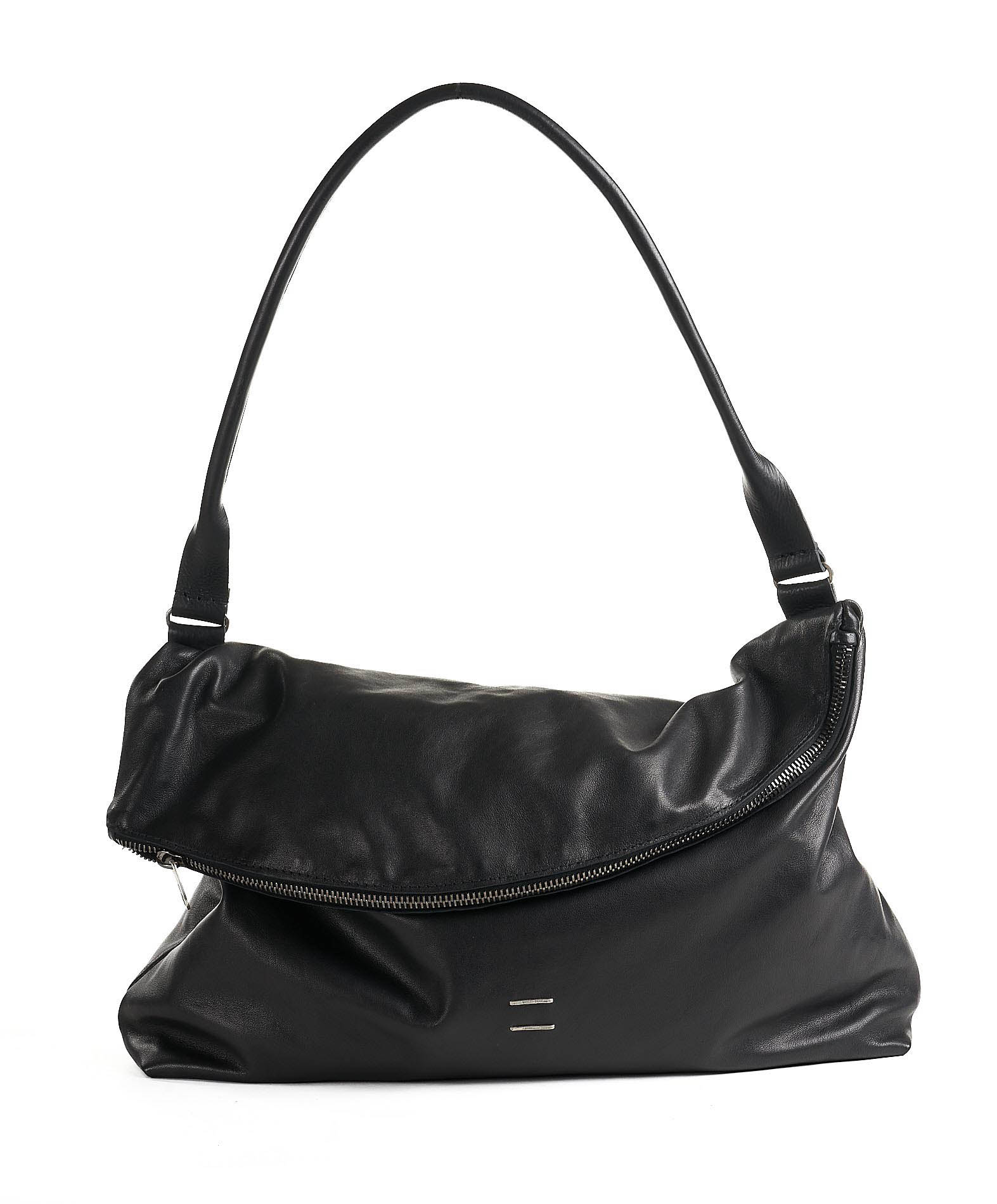 daniele basta leather and silver bags - FRONT